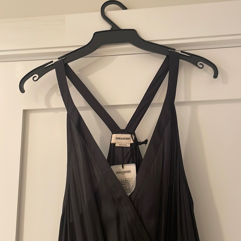 Pant jump suit by Zadig & Voltaire.  Brand new- tags still on.  Size - Small